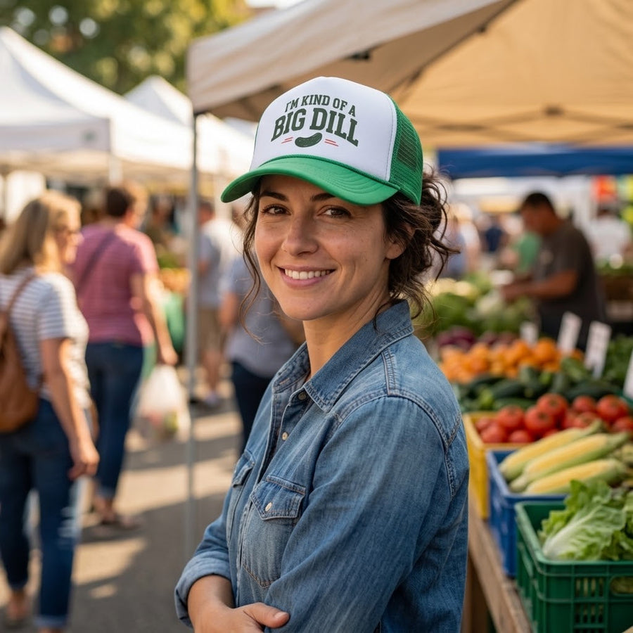 I'm Kind of a Big Dill" Trucker Hat