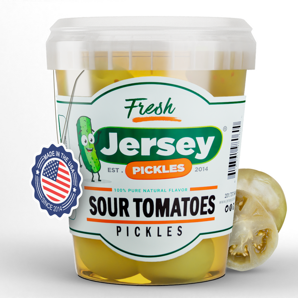 Sour Pickled Green Tomatoes