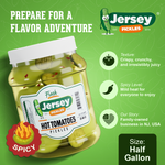 Hot Pickled Green Tomatoes 5