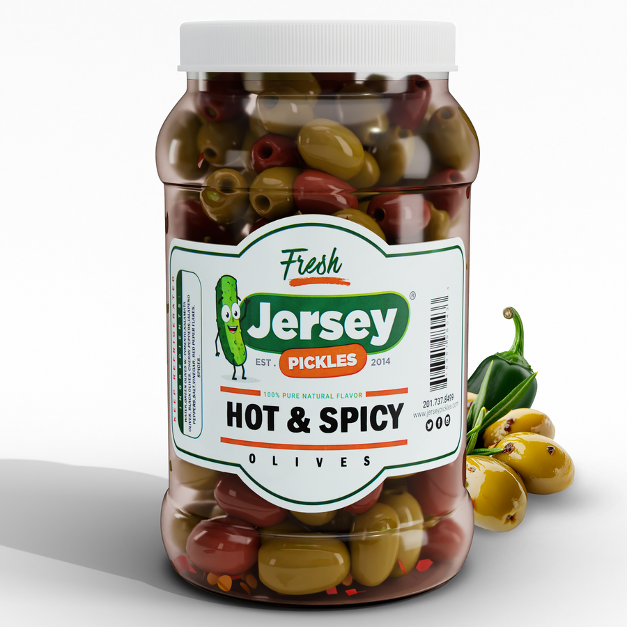 Hot Mix Olives