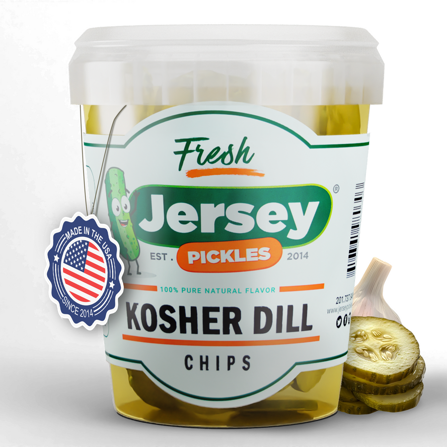 Kosher Dill Pickle Chips