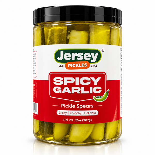 Fresh Spicy Garlic Spears
