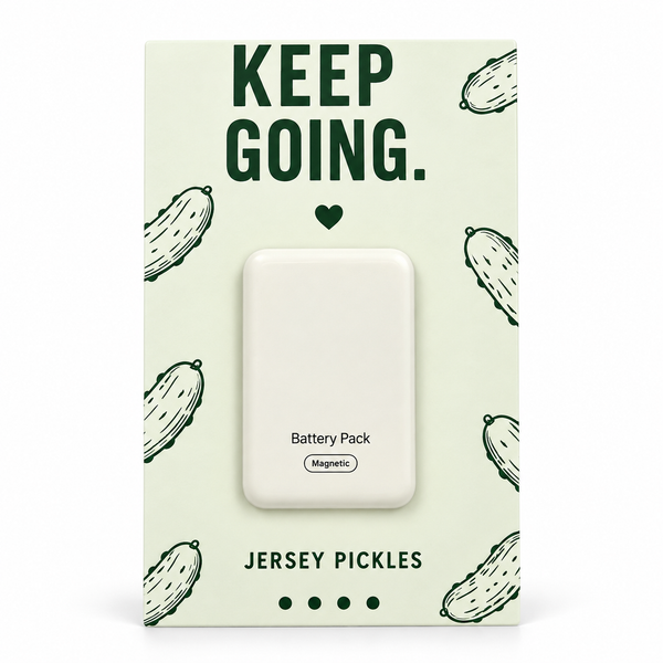 Jersey Pickles Magnetic Battery Pack – Keep Going