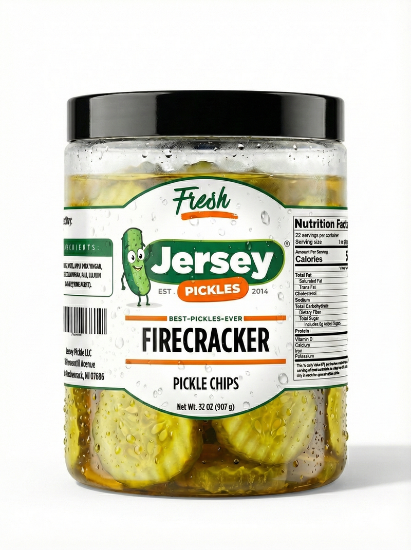 Firecracker: Mild Hot Pickle Chips