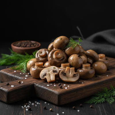 Marinated Pickled Mushrooms