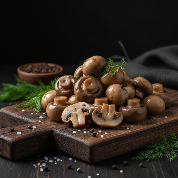 Marinated Pickled Mushrooms