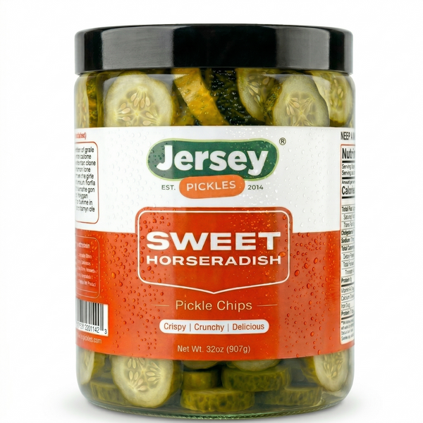 Sweet Horseradish Pickle Chips