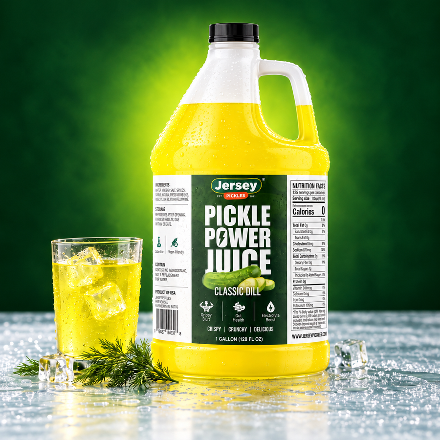 Pickle Juice - 1 Gallon (128 fl oz) - Classic Kosher Dill