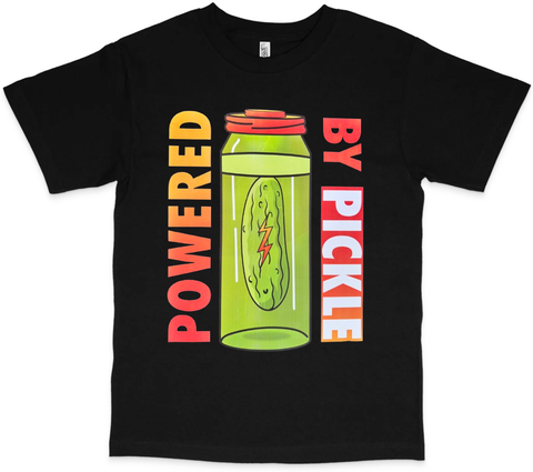 "POWERED BY PICKLE" TEE