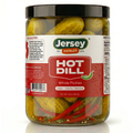 Whole Hot Dill Pickles