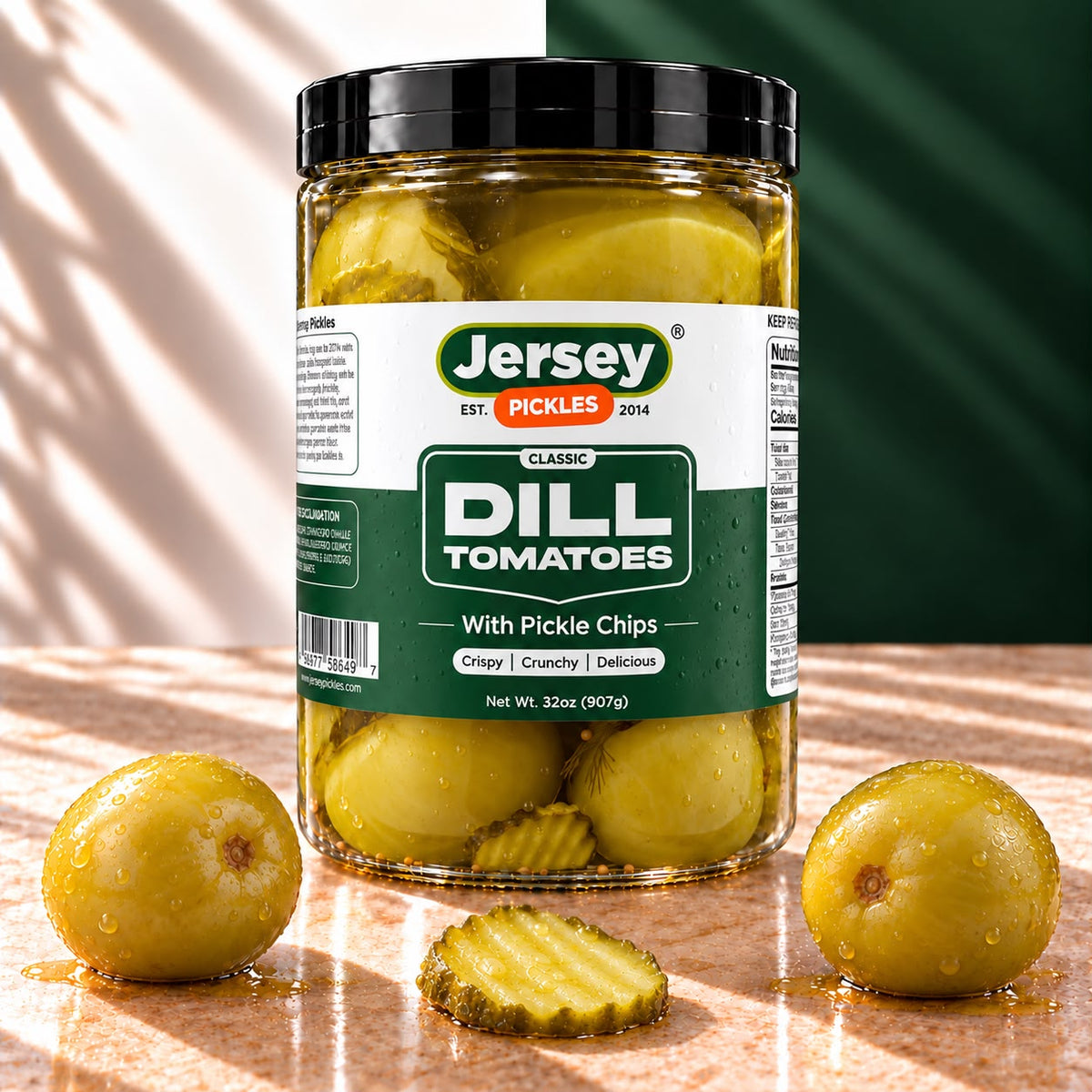 Dill Pickled Tomatoes