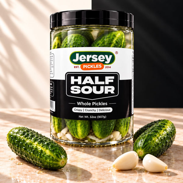 Whole Half Sour Pickles