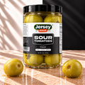 Sour Pickled Green Tomatoes