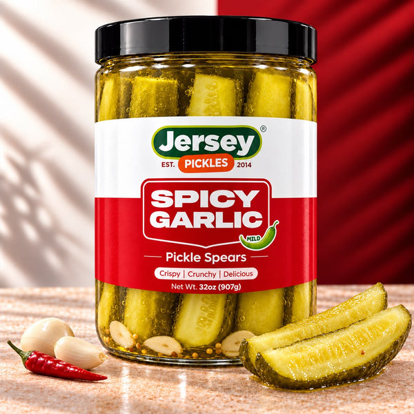 Fresh Spicy Garlic Spears