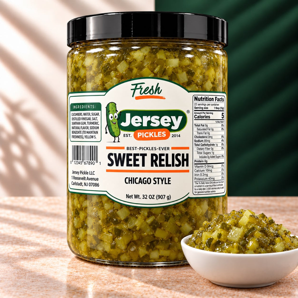 Sweet Pickle Relish (Chicago Style)