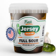 NY Style Whole Full Sour Pickles (Naturally Fermented)