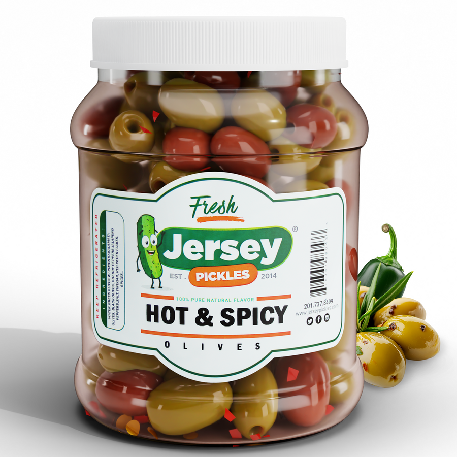 Hot Mix Olives