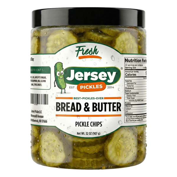 Sweet Bread & Butter Pickle Chips