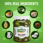 Whole Full Sour Pickles 2