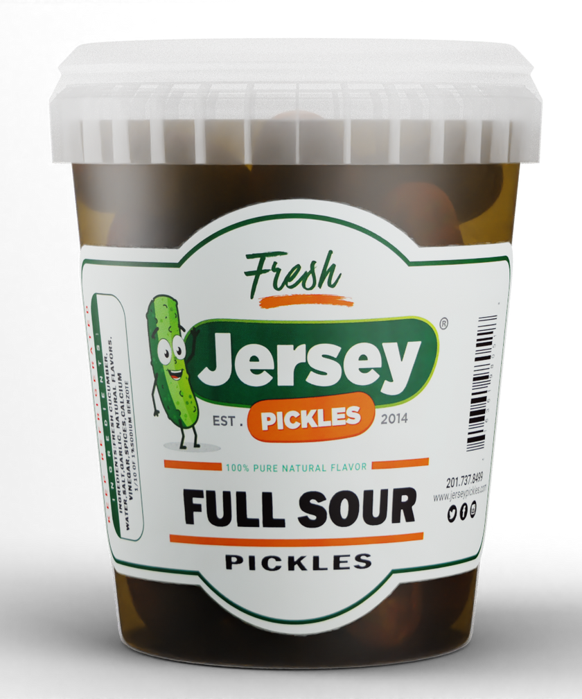 Full Sour Pickles Jersey Pickles