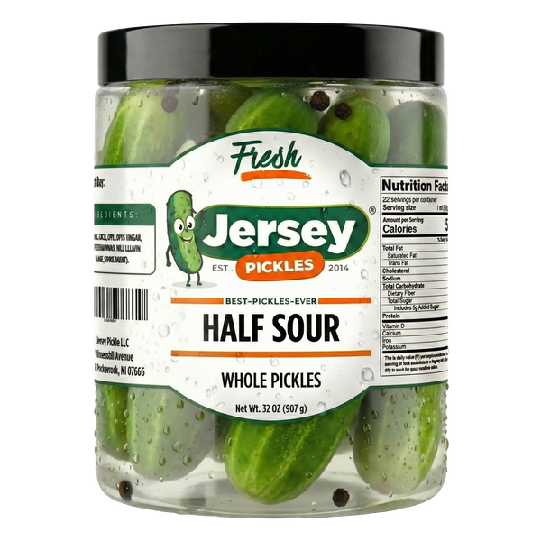 Whole Half Sour Pickles