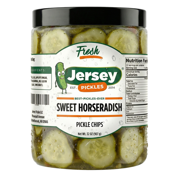 Sweet Horseradish Pickle Chips
