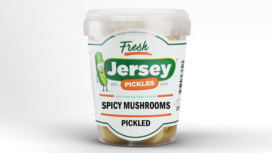 Marinated Pickled Mushrooms - Spicy