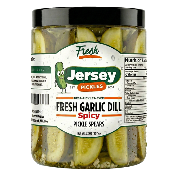 Fresh Spicy Garlic Spears