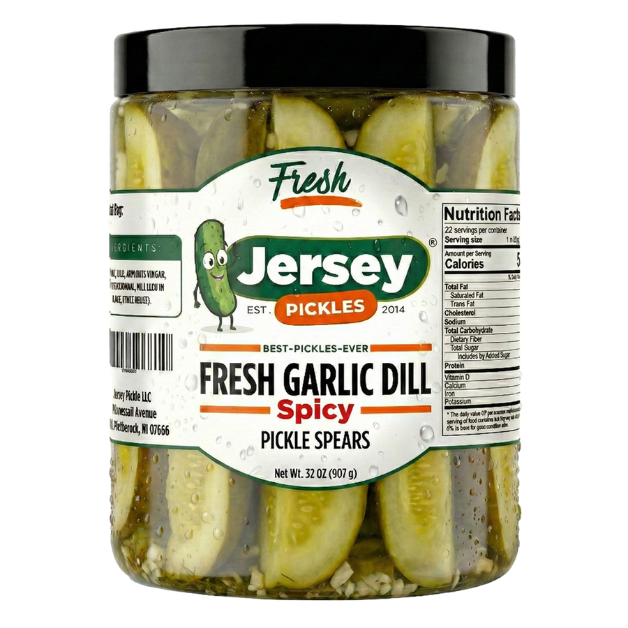 Fresh Spicy Garlic Spears