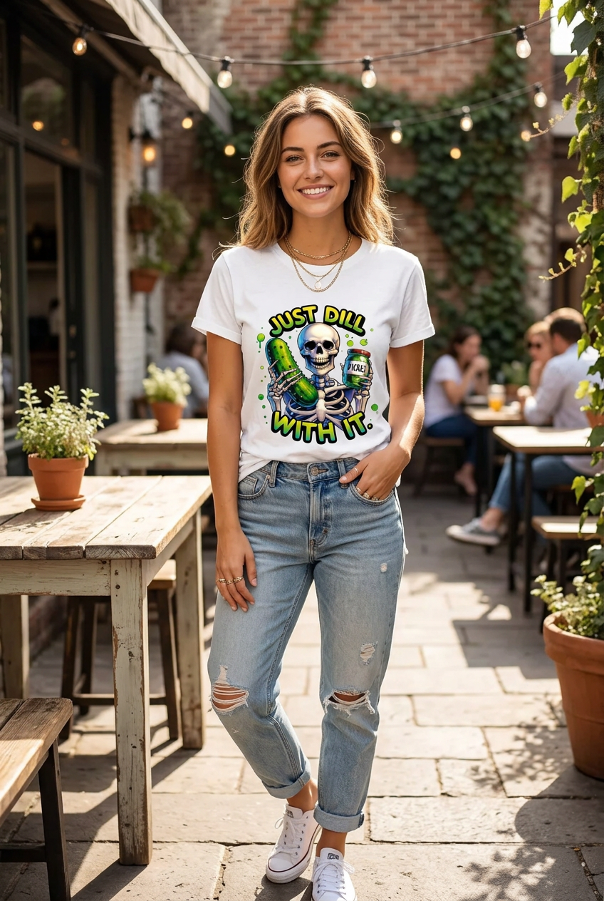 'Just Dill With It' Tee