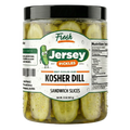 Kosher Dill Pickle Sandwich Slices