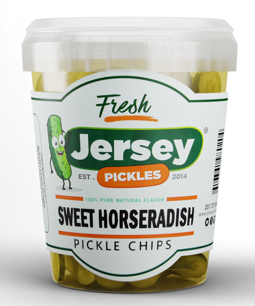 Sweet Horseradish Chips Jersey Pickles