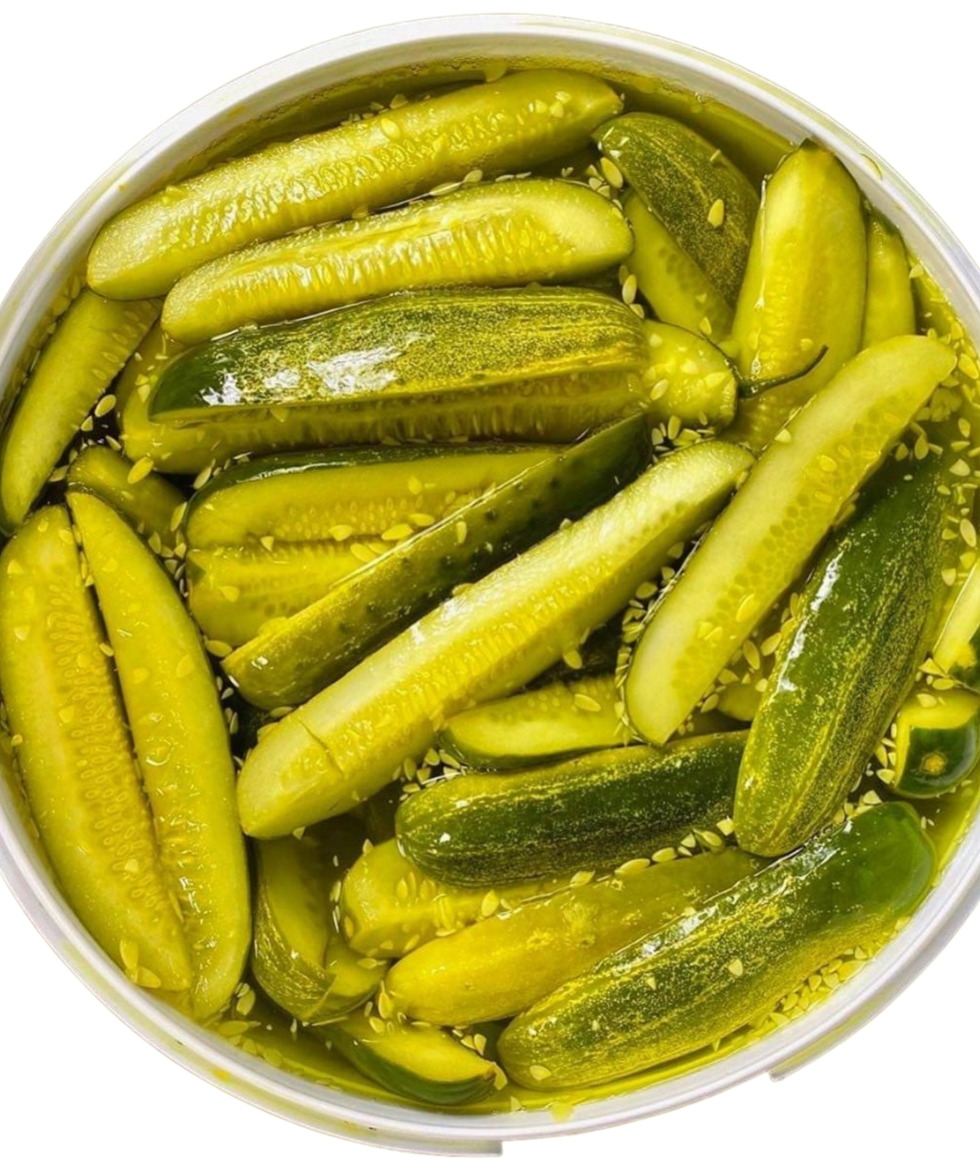 Garlic Dill Spears Fresh Jersey Pickles
