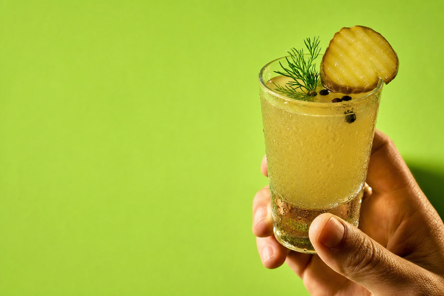 Pickle Power brine shot