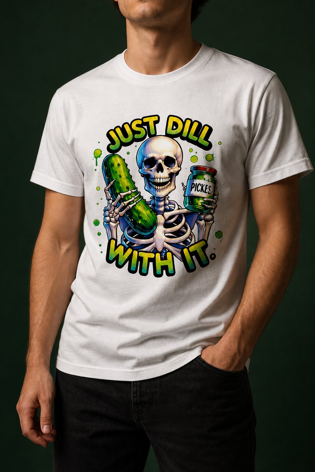 Free &lsquo;Just Dill With It&rsquo; tee with orders over $120