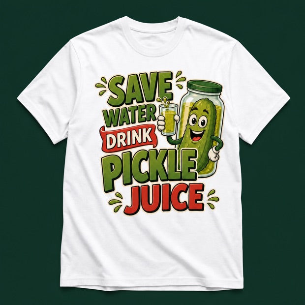 "Save Water, Drink Pickle Juice" Tee